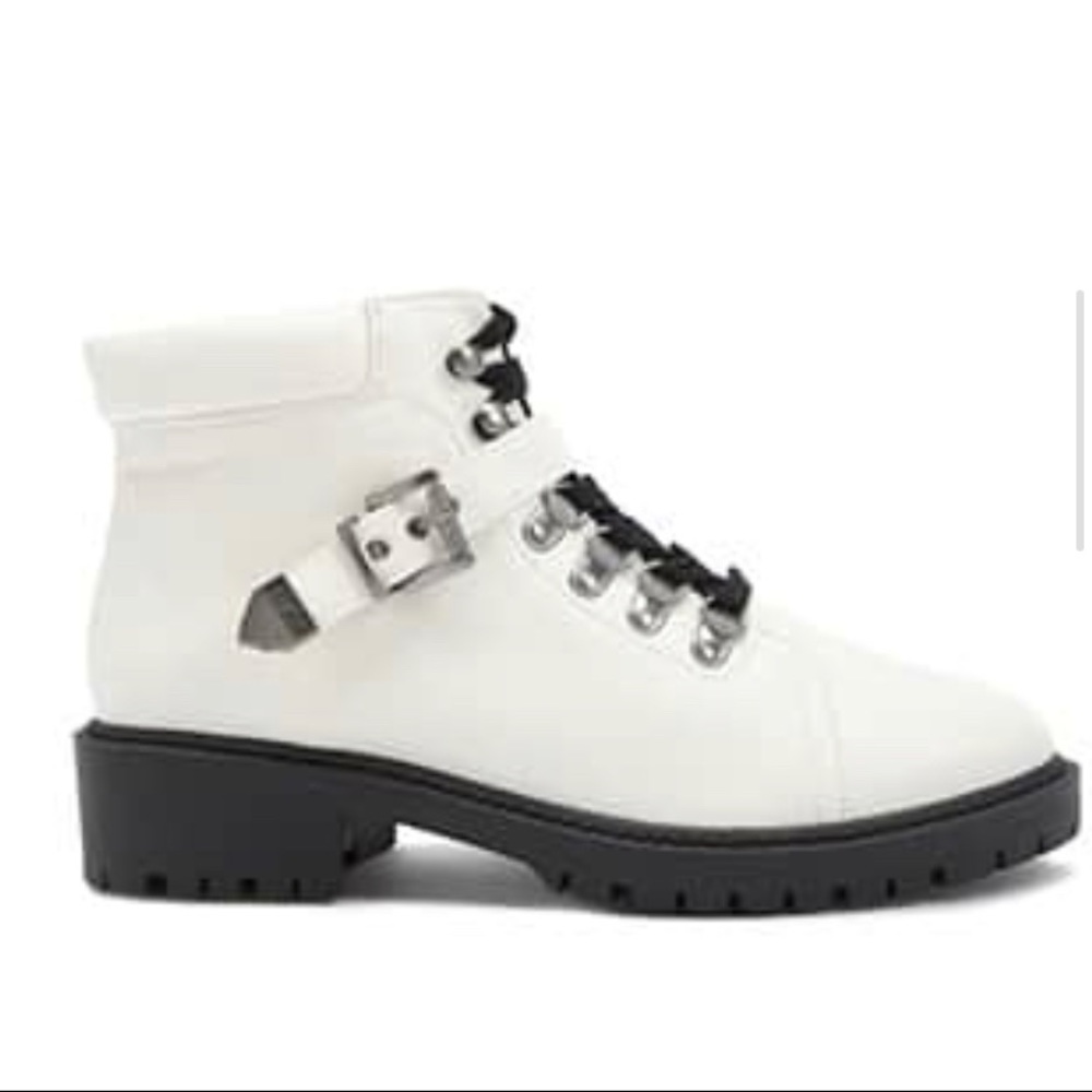 Forever 21 white boots